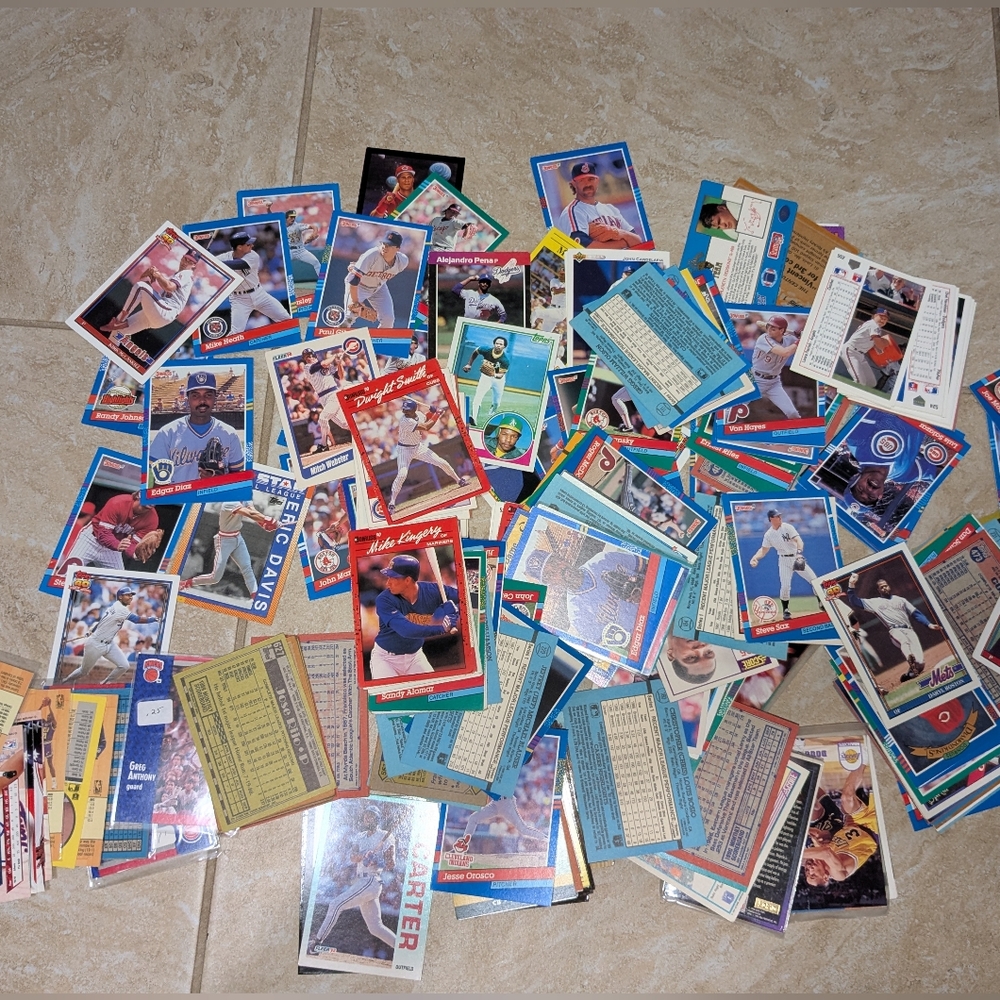Vintage Baseball Card Collection Mystery Bundle